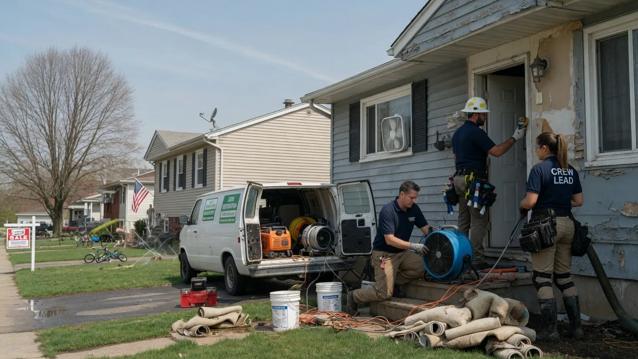 Flood Cleanup in Marion, MI near me